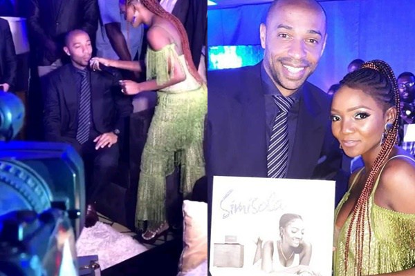 Watch Simi ‘Turned’ Arsenal Legend, Thierry Henry Into A Yoruba Man Is Exceptional
