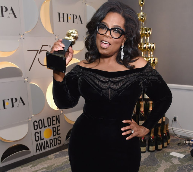 Oprah Winfrey Wins Big At The Golden Globes Awards [See Full List Of Winners]