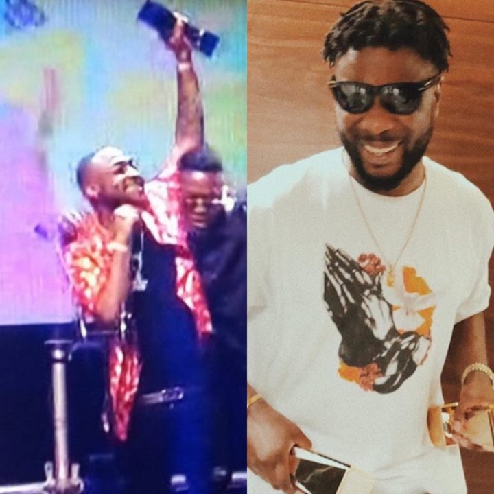 Davido & Maleek Berry Win Big At The Soundcity MVP Award Festival + Full List of Winners