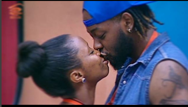 This Is What Cameras Almost Missed Between BB Naija Housemates Bambam And Teddy A