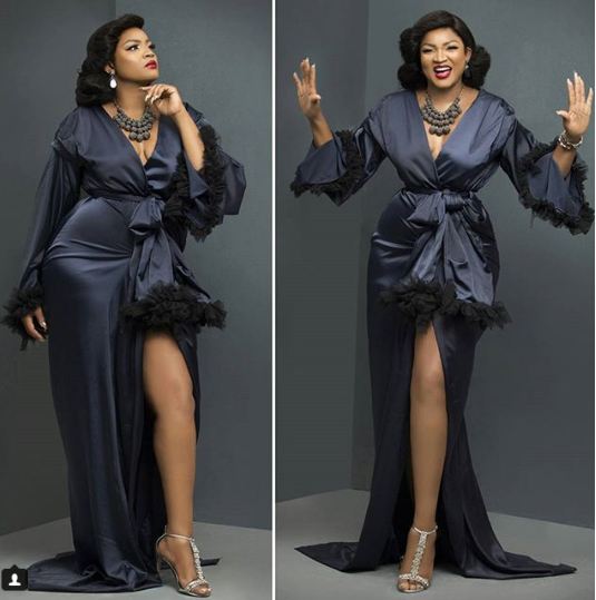 This Is How Omotola Jalade Ekeinde Celebrated Her 40th Birthday Yesterday