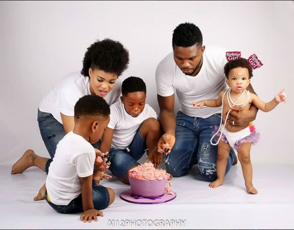 Ex-Beauty Queen, Adaeze Yobo Is Grateful As Her Daughter Celebrates First Birthday