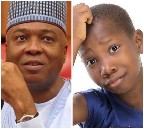 Comedienne Emmanuella Gets Honoured By Saraki As He Extends Invitation To Visit Senate Assembly