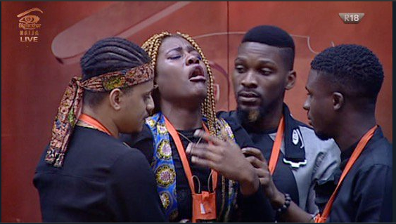 The Tearful Goodbye, It’s All A Game, Poems For Moms And More Highlights From Day 42 At The BB Naija 2018 House