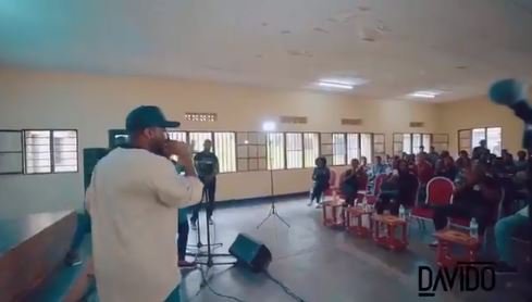 Davido Donates $5,000 To Music School In Rwanda
