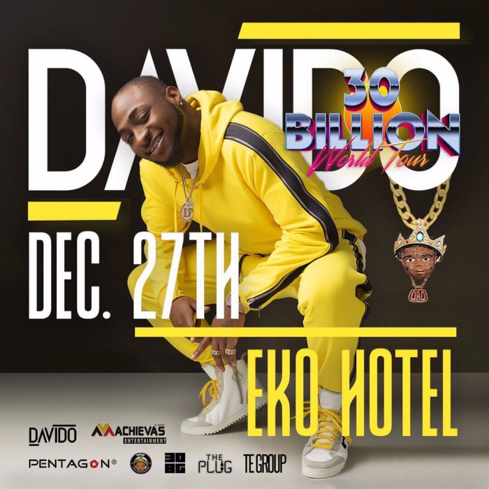 Organizer Of Davido’s 30 Billion Concert Allegedly Banned From Eko Hotel