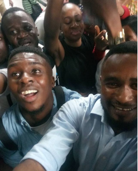 BB Naija 2018 Evicted Housemate Lolu Thrilled Fans When He Arrived At MM Airport