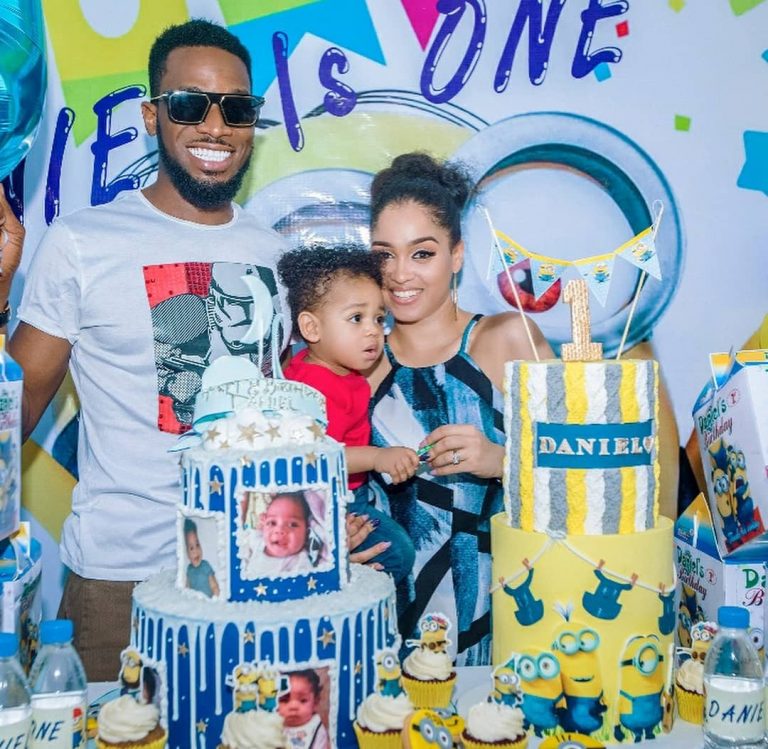 D’banj’s celebrates Son “Daniel” as he clocks One-Year old