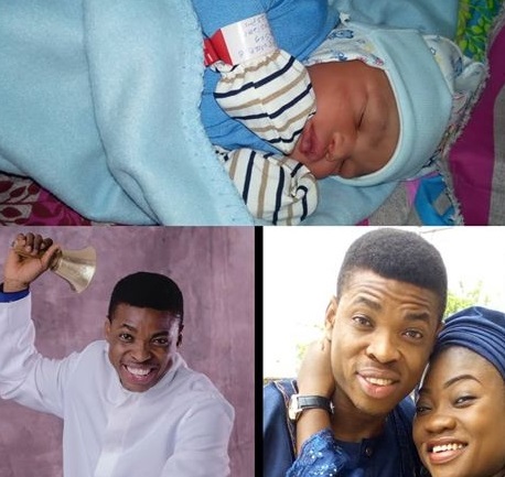 Comedian Woli Agba & Wife Welcome Baby Boy