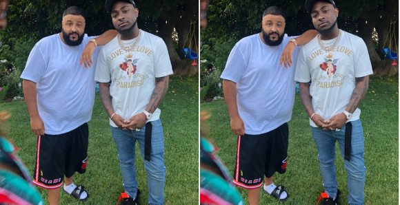 DJ Khaled And Davido Meet Up In LA, Set To Collabo On Afrobeats Vibes
