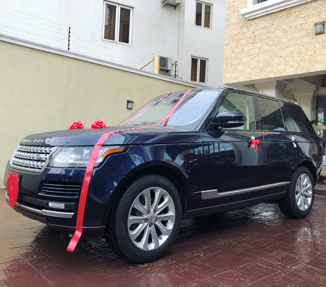 Peter Okoye Gifts Wife Lola Brand New Ranger Rover