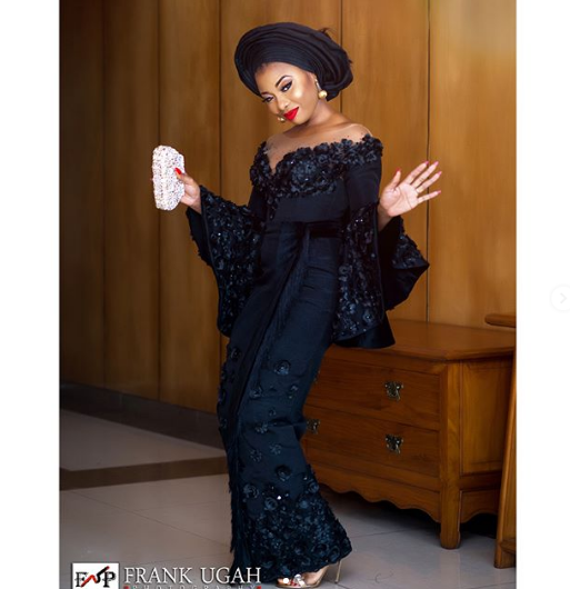 Latest Photos Of Mo’Cheddah Loooking Stunning In Aso Oke