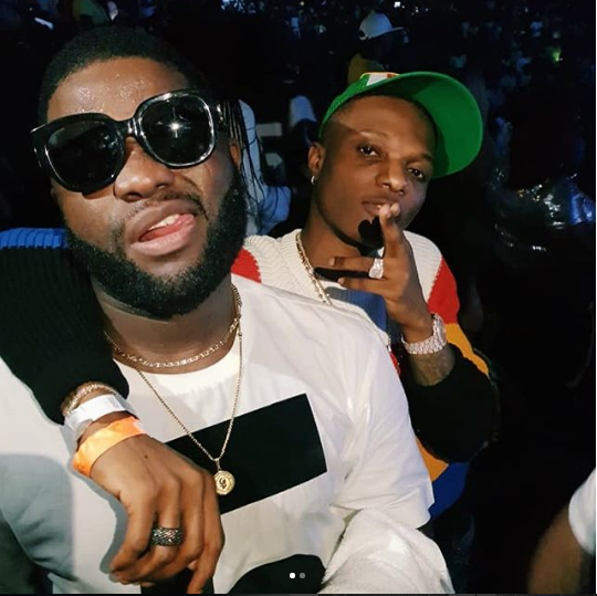 Wizkid And Skales Are Going Back To How Things Were As They Hang Out Together During One Africa Music Fest