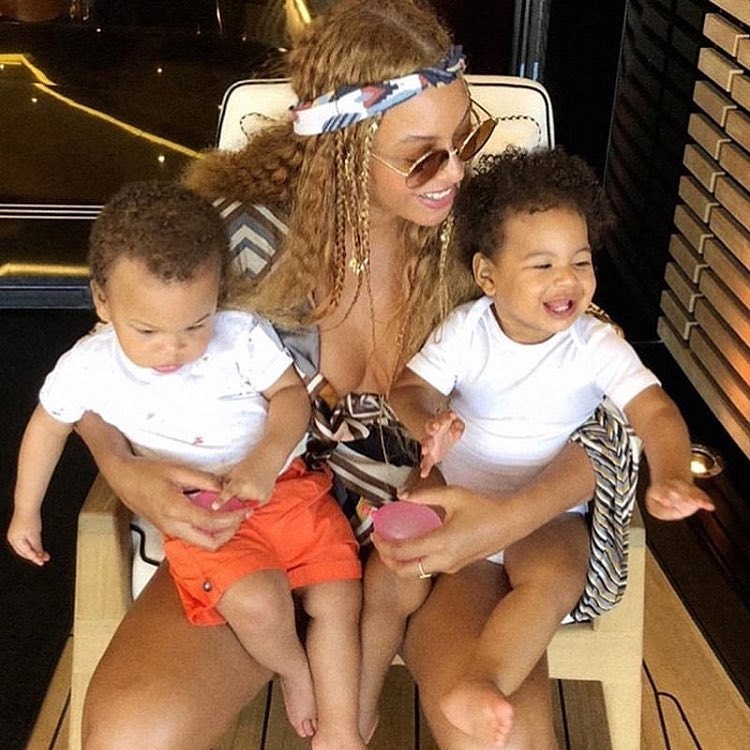 Beyonce Reveals First Clear Photos Of Her Twins, Sir And Rumi Carter