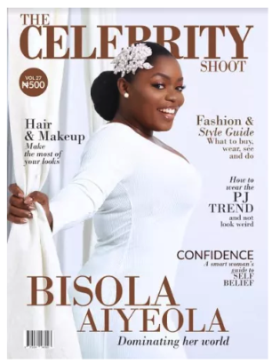 BBNaija Bisola Is The Latest Cover Star For Celebrity Shoot Magazine
