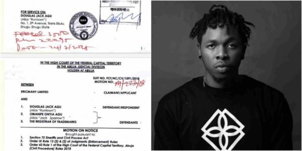 Runtown To Appear At Abuja Court For This Reason