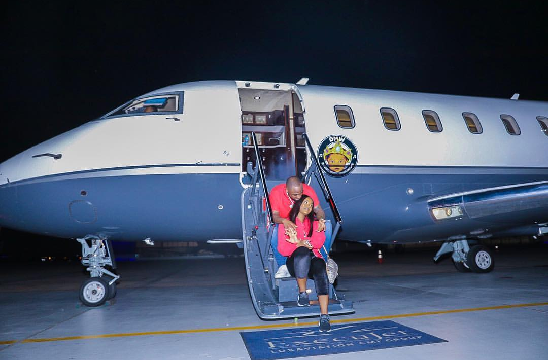Air OBO Alert: Davido Shares First Photo Of His Private Jet