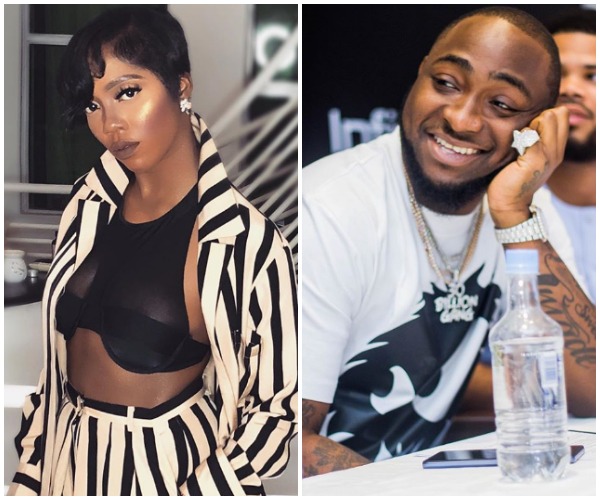 Davido And Tiwa Savage End Feud, Follow Each Other On Instagram Again