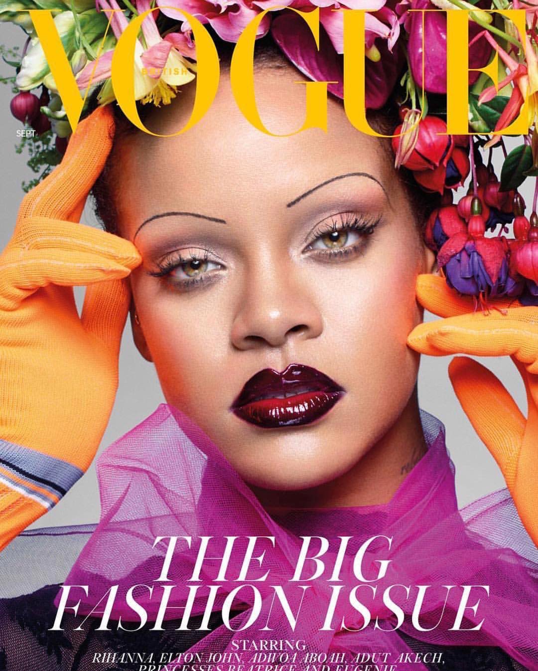 Rihanna Makes History As She Covers The Latest Issue Of British Vogue