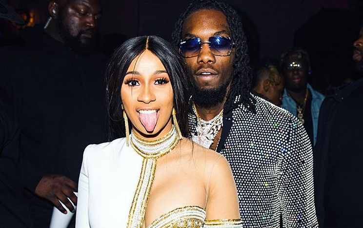 [VIDEOS] Offset Fakes Fainting To Surprise Cardi B With This Gift