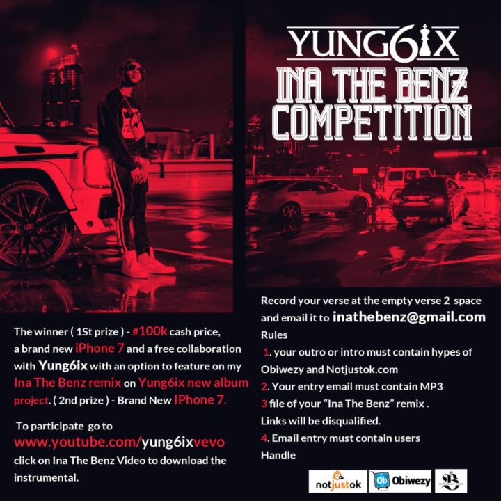 Yung6ix “Ina The Benz” Competition