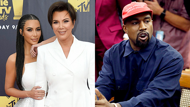 Kris Jenner In Support Mode For Kim Kardashian After Kanye West’s White House Rant