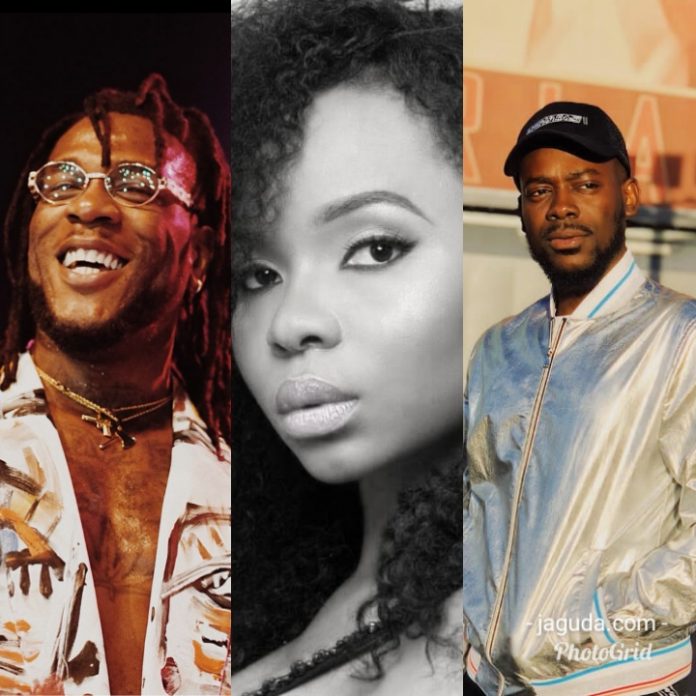 Burna Boy, Adekunle Gold, Yemi Alade To Be Considered For Grammy Awards