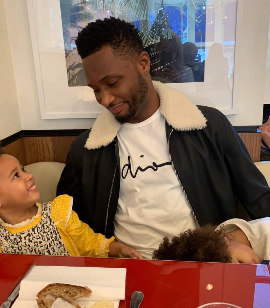 [PHOTOS] Mikel Obi Shows Off His Daughters And Interior Of Home