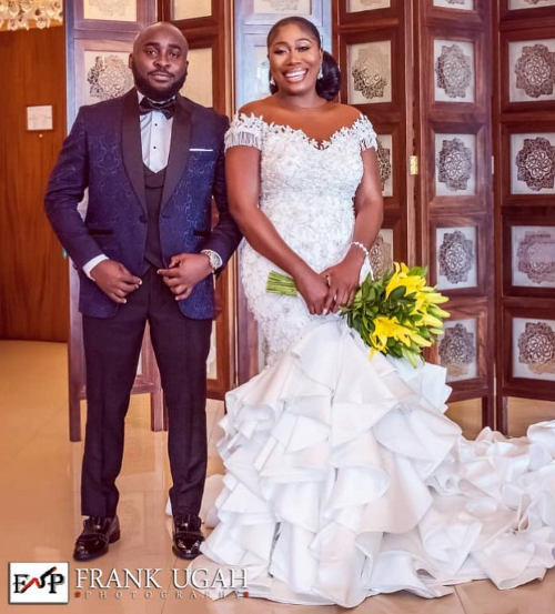 First Photos From The White Wedding of OAP Gbemi Olateru-Olagbegi & Femi Ajayi