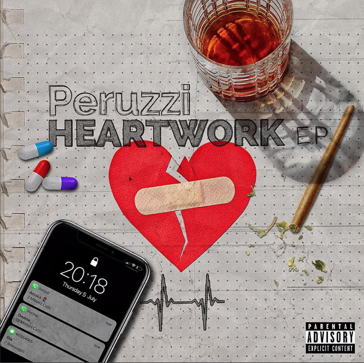 Peruzzi Shares Tracklist For His Debut EP “Heartwork”; Features Davido, Burna Boy, Popcaan & More
