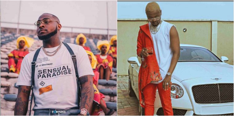 Kizz Daniel Unfollows Davido On Instagram