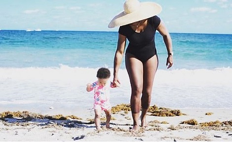 Serena Williams Shares Cute Snap With Her Daughter