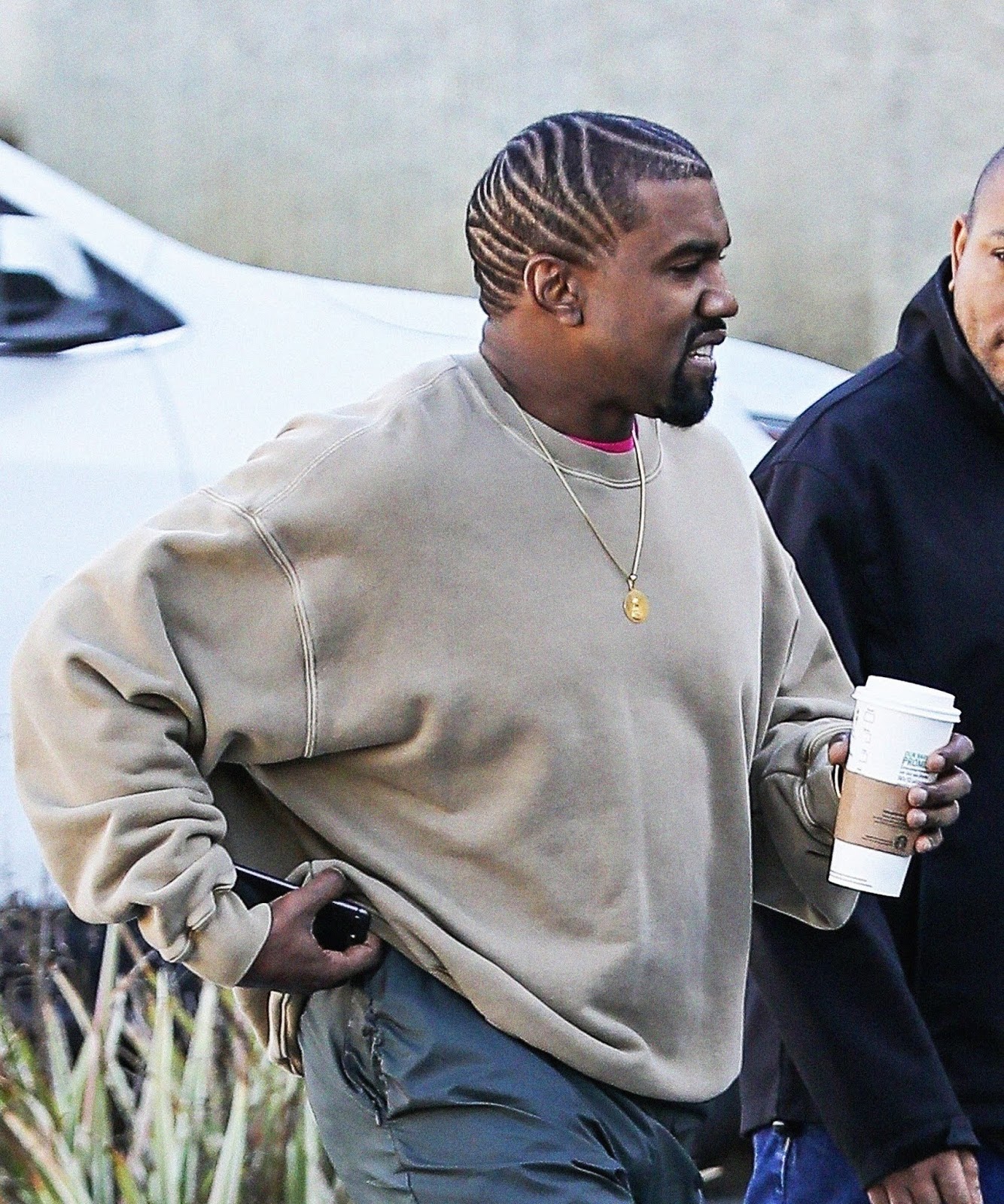 Check Out Kanye West’s New Hairstyle [Photos]