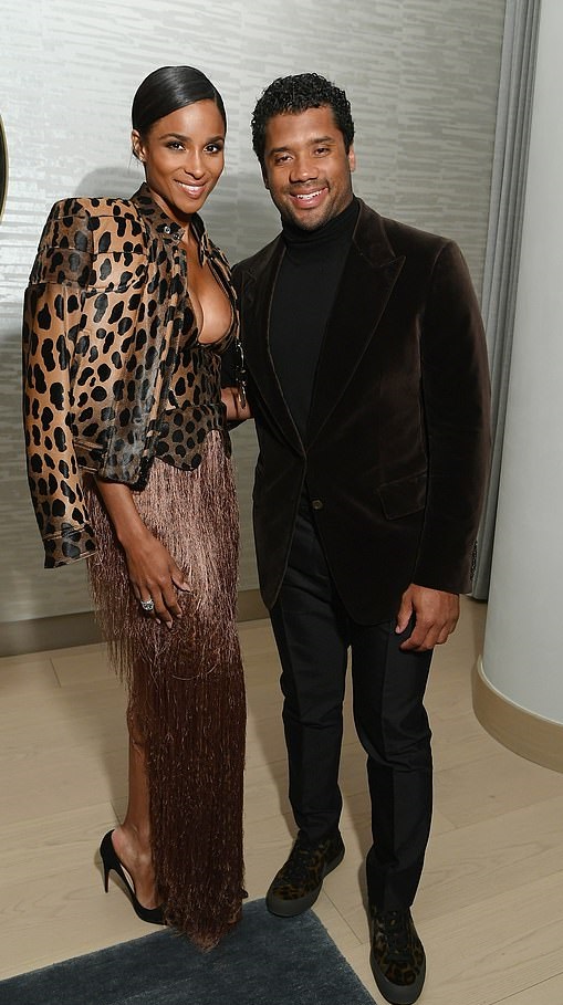 Ciara Attend InStyle Dinner With Her Husband