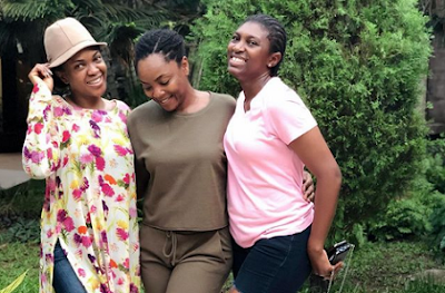 Omoni Oboli Hints She & Uche Jumbo Have Settled Rift