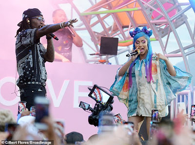 Cardi B Delights Fans With Surprise Performance As She Joins Offset On Stage