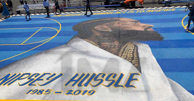 Nipsey Hussle Memorial Basketball Court Is Unveiled