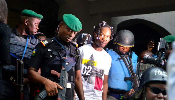 Naira Marley Released On Bail, Walks The Streets Of Lagos A Free Man