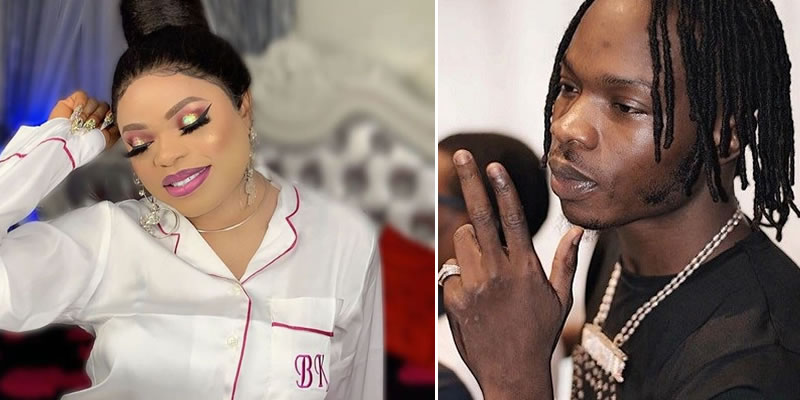 Bobrisky Says A Prayer For Naira Marley To Show Support