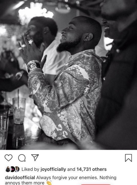 Davido has the Best Reply for those who Claim he isn’t the One who Bailed Zlatan