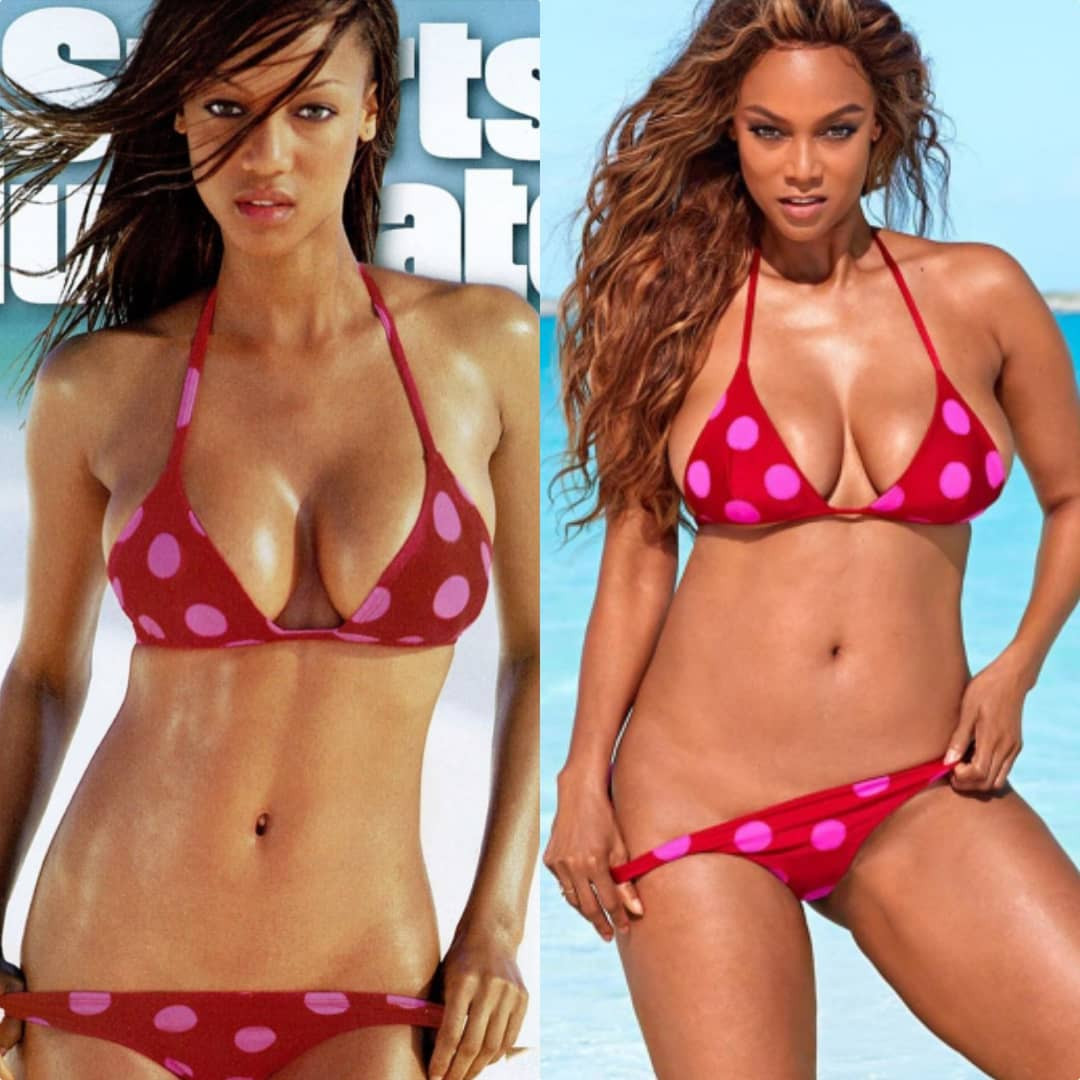 Wow! Tyra Banks Recreating This Bikini Look Is The Best 22 Year Challenge