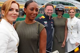 Mel B hangs out with Geri Horner & husband proving they are still as close as ever despite lesbian scandal