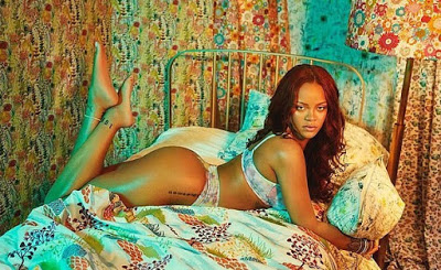 Rihanna sets pulses racing as she flaunts curves in plethora of skimpy lingerie for new campaign