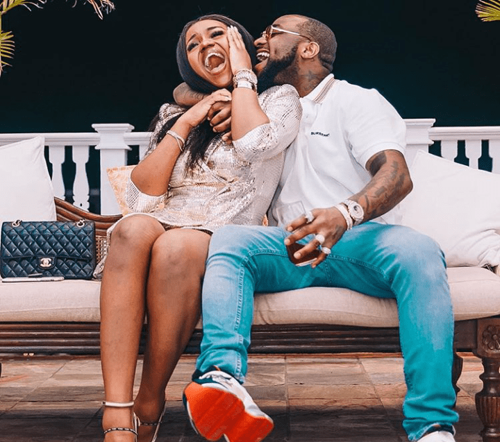 Davido makes the big move! Engages Chioma in a very romantic way.