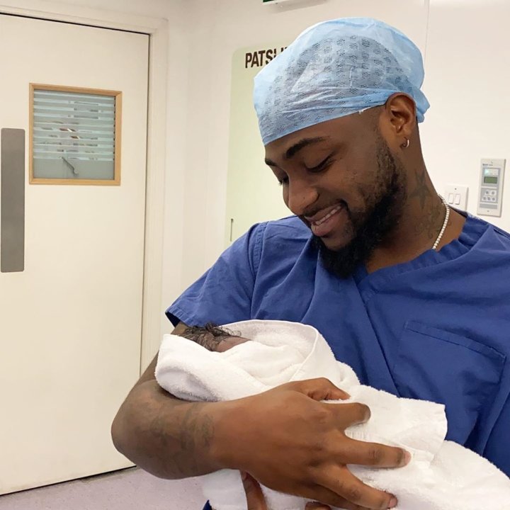 Davido Shares First Photo of Himself & His Son 😍 | See Video