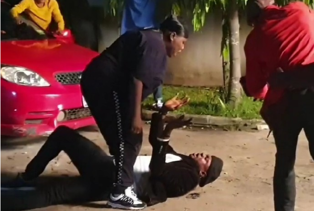 Odunlade Adekola and singer Teni fight on movie set