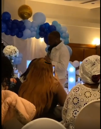 Photos from naming ceremony of Davido and Chioma’s newborn son David Jnr. Ifeanyi Adeleke