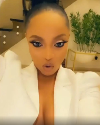 “I miss not being with anybody. If I had a man at least I’ll Face Time him… show him some cleavage…” Toke Makinwa reveals she’s single in new video