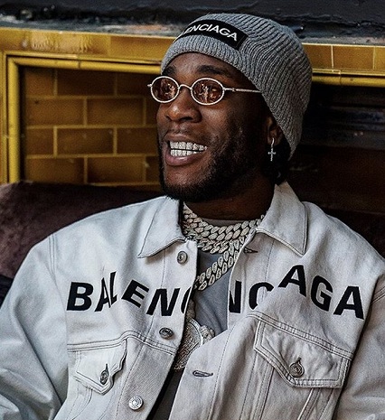 Burna Boy reacts to Grammy Awards nomination