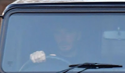 David Beckham pictured back behind the wheel after driving ban is lifted